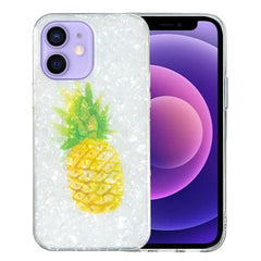 Funda de TPU para teléfono con patrón IMD Shell, serie 1