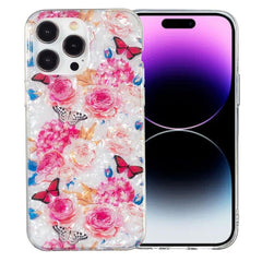 Sleek IMD Shell Design TPU Phone Case for iPhone 15 Pro Max