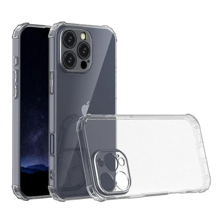 Clear Phone Case for Everyday Use at Home or On the Go — high-transparency TPU protective clear phone case showing original color