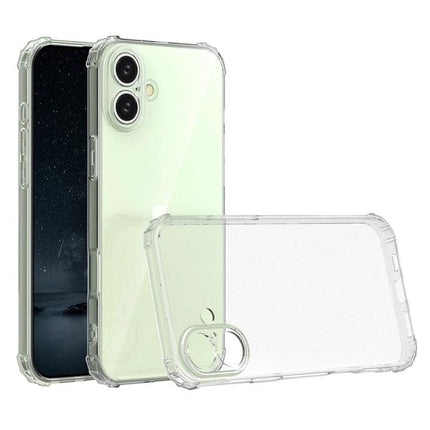Clear Phone Case for Everyday Use at Home or On the Go - clear TPU protective phone case showing device color and scratch-resistant finish