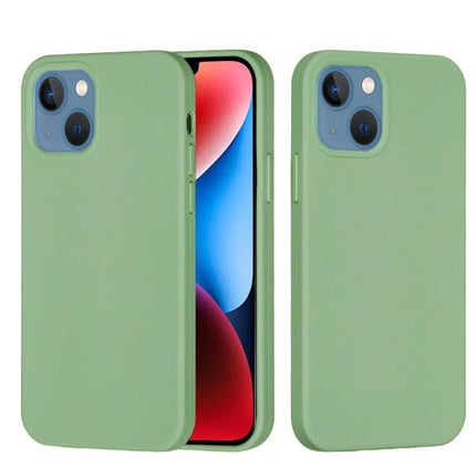 Silicone Phone Case For Daily Use, Slim Protective Cover For Everyday Phone Handling On The Go - slim green silicone phone case with soft flannel interior