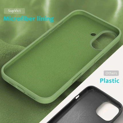 Silicone Phone Case for Everyday Mobile Device Protection in green with microfiber flannel interior and precise cutouts