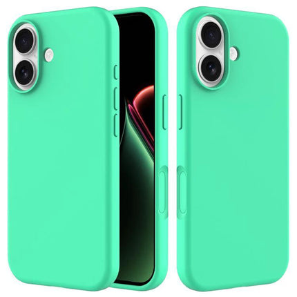 Silicone iPhone Case For Everyday Protection Keeps Your Phone Safe From Scratches And Dirt - slim mint green silicone case with durable PC shell