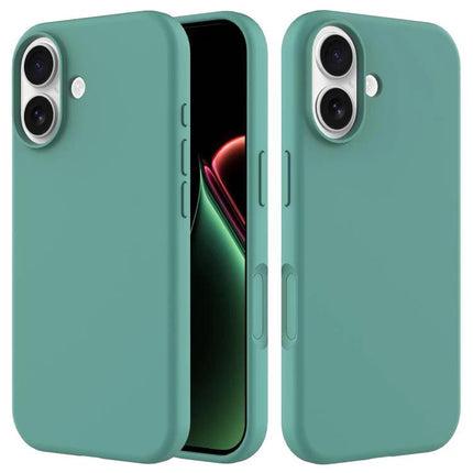 Silicone iPhone Case For Everyday Protection Keeps Your Phone Safe From Scratches And Dirt - teal slim silicone and PC protective case