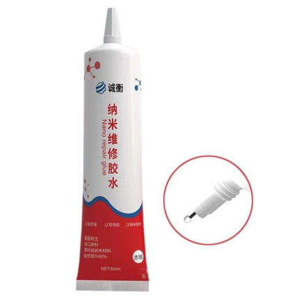 Nano Repair Glue: Versatile Adhesive for Home and Electronics Use - white tube of nano repair glue for smartphone and electronics fixes