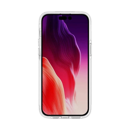 Clear Phone Case for Everyday Protection for iPhone 15 – clear anti-yellowing TPU shell with raised edges and slim grip