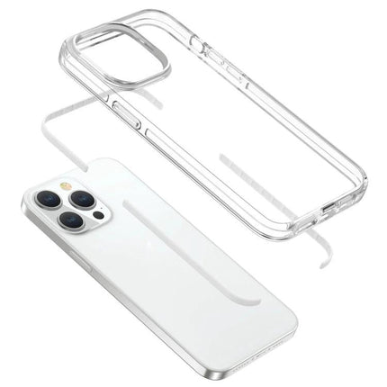 Clear Phone Case for Everyday Protection - clear TPU iPhone 15 case, anti-yellowing, slim raised-edge protection