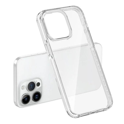 Clear Phone Case for Everyday Protection - clear TPU iPhone 15 case, anti-yellowing, raised edges, slim scratch and drop protection
