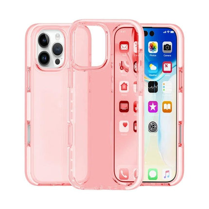 iPhone Case Durable TPU Protection For Everyday Use - slim pink transparent TPU case guards against scratches and minor drops