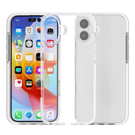 iPhone Case Durable TPU Protection For Everyday Use - clear slim TPU phone case showing front and back, scratch-resistant everyday protection