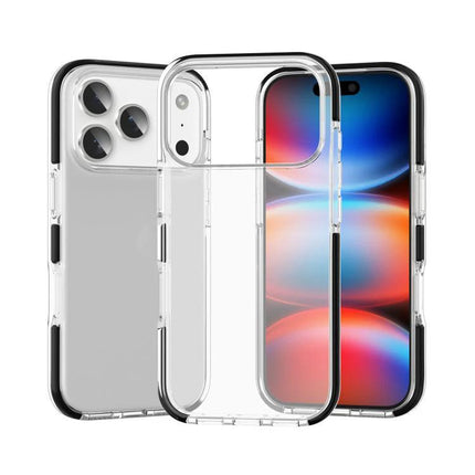 iPhone Case Durable TPU Protection For Everyday Use clear slim TPU case showing front and back for scratch and minor drop protection