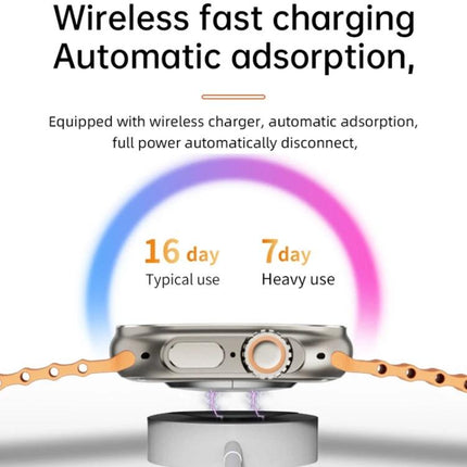 A Versatile Smart Watch for Daily Health and Activity Tracking - wireless fast charging, 16 day typical use, 7 day heavy use