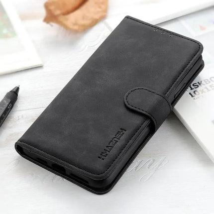 Khazneh Retro Leather Phone Case For Everyday Protection And Easy On The Go Use During Daily Commutes