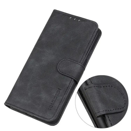 Khazneh Retro Leather Phone Case For Everyday Protection And Easy On The Go Use During Daily Commutes