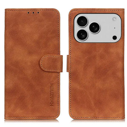 Khazneh Retro Leather Phone Case For Everyday Protection And Easy On The Go Use During Daily Commutes