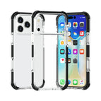 For iPhone 17 Pro / Black + Transparent