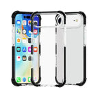 For iPhone Air / Black + Transparent
