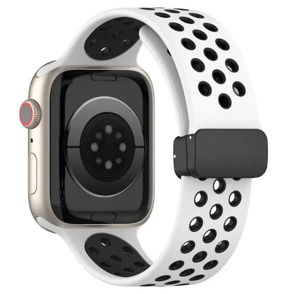 Magnetic Silicone Watch Band For Apple Watch Ultra 49mm