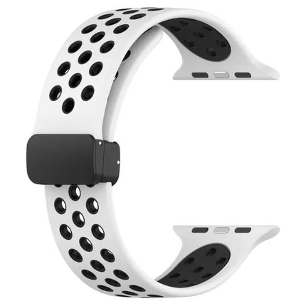 Magnetic Silicone Watch Band For Apple Watch SE 40mm