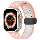 For Apple Watch Ultra 2 49mm / Pink White
