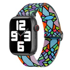 For Apple Watch 6 40mm / Geometric Rainbow