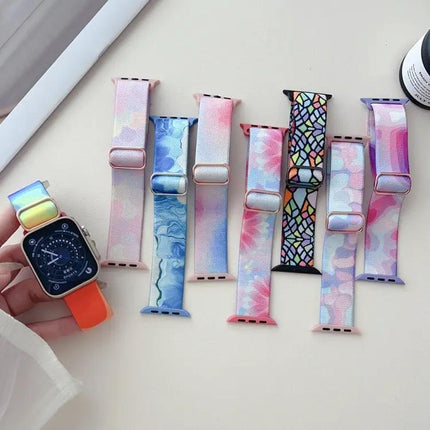 Painted Nylon Replacement Band For Apple Watch 38mm 42mm