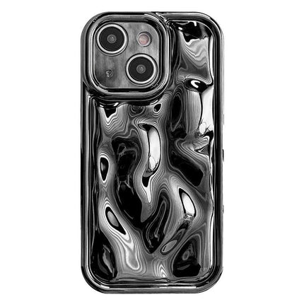 Essential Phone Case for Everyday Use Protecting Your Phone From Scratches and Dirt in Daily Life - glossy electroplating meteorite TPU case for commuters