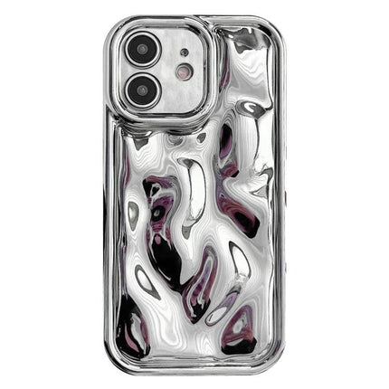 Essential Phone Case for Everyday Use Protecting Your Phone From Scratches and Dirt in Daily Life - silver electroplated meteorite TPU case, lightweight protection