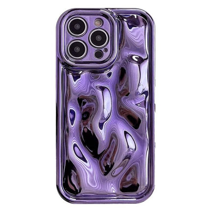 Essential Phone Case for Everyday Use Protecting Your Phone From Scratches and Dirt in Daily Life - purple electroplating meteorite TPU case
