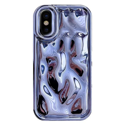 Phone Case For Everyday Protection At Home And On The Go - slim iridescent protective case with textured metallic swirl finish