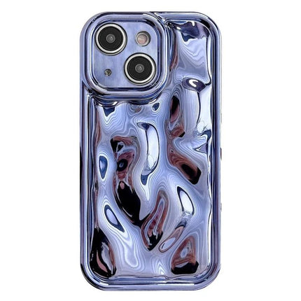 Phone Case for Everyday iPhone Handling with slim electroplating meteorite texture and soft TPU protection against scratches and minor impacts
