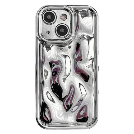 Phone Case for Everyday iPhone Handling - slim soft TPU with electroplating meteorite texture for scratch and dust protection