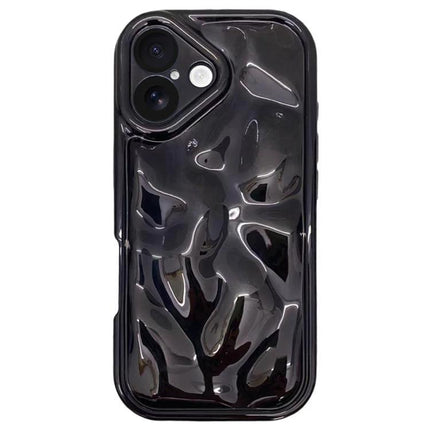 Smartphone Case For Everyday Protection Soft TPU slim glossy black textured TPU case protecting camera and ports