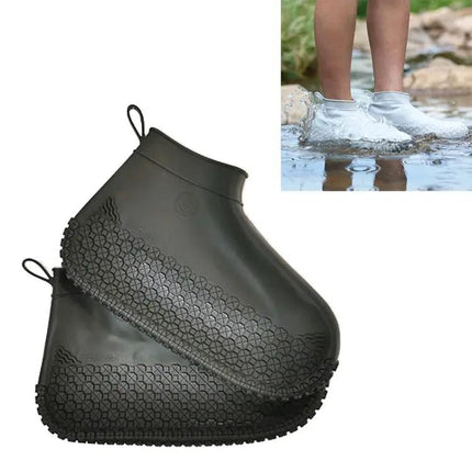 Waterproof Silicone Non-Slip Shoe Covers for Everyday Protection, Sizes S and M | Syndmart