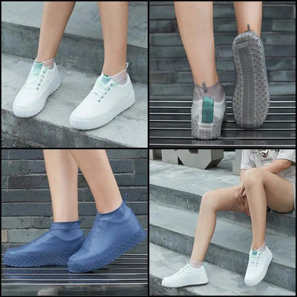 Large Waterproof Silicone Shoe Covers for Everyday Protection | Syndmart