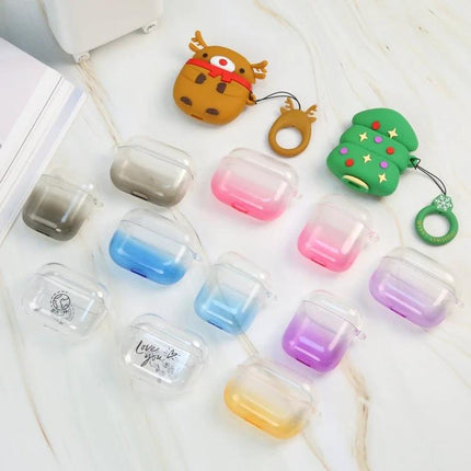 Protective Case for Earphones in Everyday Activities - colorful gradient and novelty earphone cases for gym travel protection