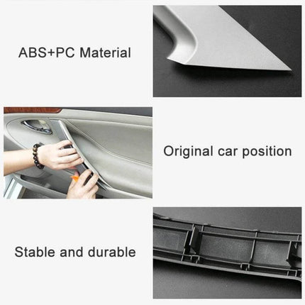 Interior Door Handle Cover For Camry Left Front Replacement - ABS+PC durable direct-fit trim for 2006–2011 Camry left front handle, OE 74646-060805