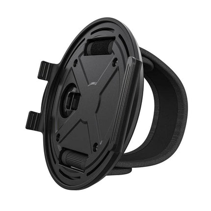 Ulefone Hand Strap and Kickstand for Armor Pad Tablets showing adjustable black hand strap and foldable kickstand for secure one-handed use
