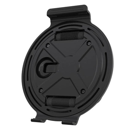 Ulefone Hand Strap and Kickstand for Armor Pad Tablets - black adjustable round kickstand with hand strap for secure one-handed use