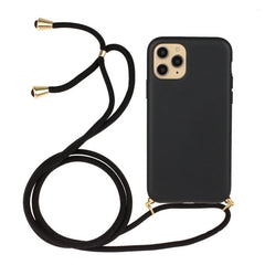 Eco-Friendly Wheat Straw & TPU Phone Case with Convenient Lanyard