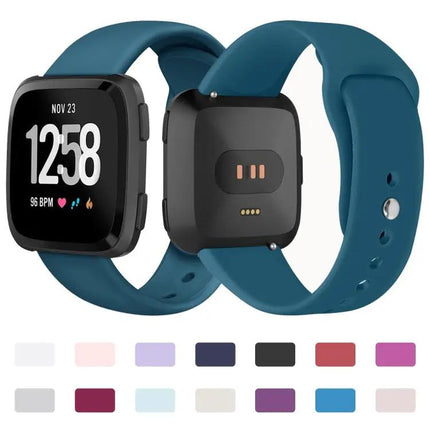 Silicone Replacement Strap For Fitbit Versa And Versa 2 L