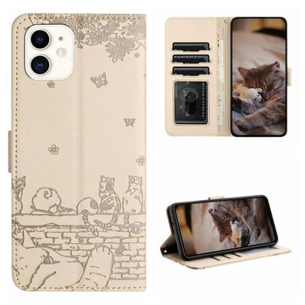 Phone Case For Everyday Protection You Can Take On-The-Go, Ideal For Daily Errands - beige cat wallet case with card slots and kickstand