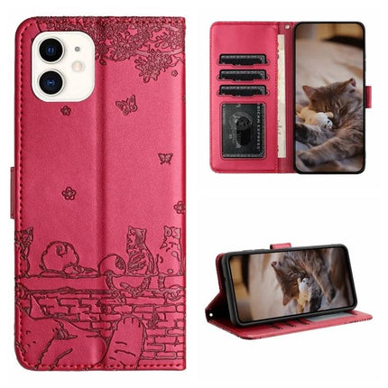 Phone Case For Everyday Protection You Can Take On-The-Go, Ideal For Daily Errands - red wallet case with card slots, kickstand, and cat design