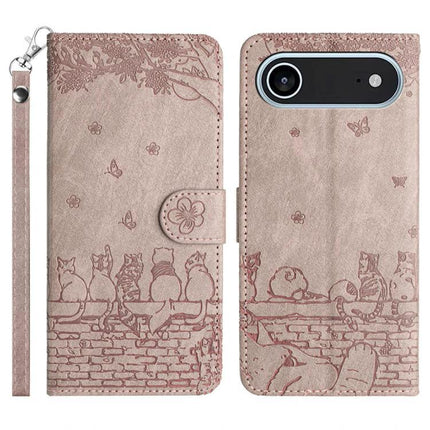 Phone Case With Lanyard For Everyday Use Keeps Your Phone Secure While You Run Errands Or Walk The Dog brown floral cat wallet-style wristlet phone case with lanyard