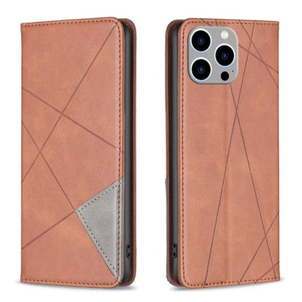 Practical Leather iPhone Case for Daily Protection During Commutes and On the Go - brown PU leather folio with TPU frame, card slot and stand