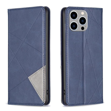 Practical Leather iPhone Case for Daily Protection During Commutes and On the Go - navy PU leather folio with TPU shell, card slot and horizontal stand