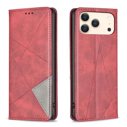 Phone Case With Daily Protection For Everyday Use - red PU leather wallet case with card pocket, TPU shell and kickstand