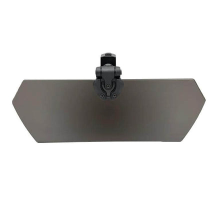 UTV Sun Visor For 1.5-2 Inch Round Tube Everyday Sun Protection acrylic clear visor with quick-install clamp for tube-mounted sun glare reduction
