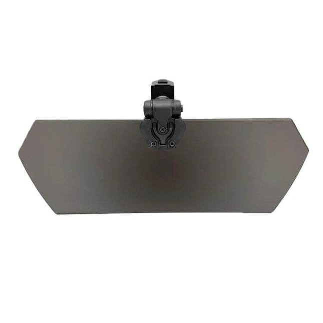UTV Sun Visor For 1.5-2 Inch Round Tube Everyday Sun Protection acrylic clear visor with quick-install clamp for tube-mounted sun glare reduction