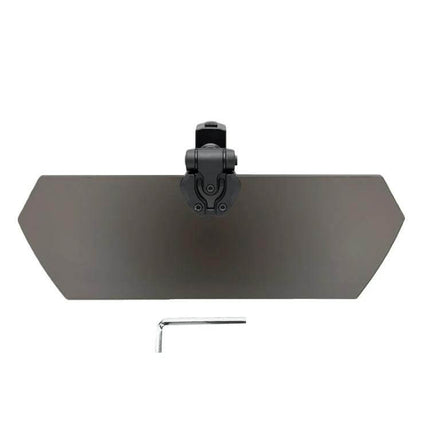 UTV Sun Visor For 1.5-2 Inch Round Tube Everyday Sun Protection acrylic clear visor fits 1.5–2 inch tubes lightweight glare shield